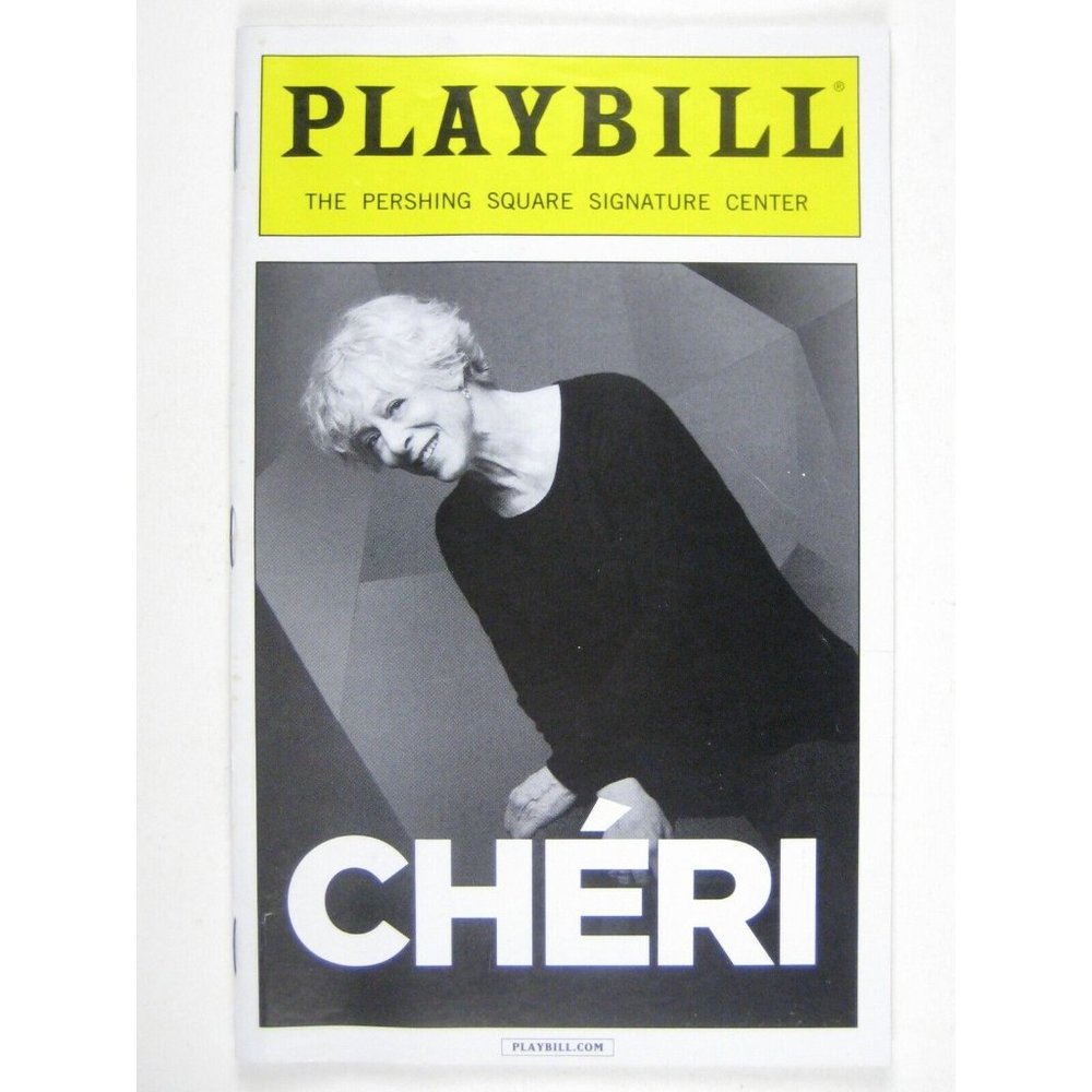 Cheri Playbill December 2013 Martha Clark Herman Cornejo Amy Irving Pershing